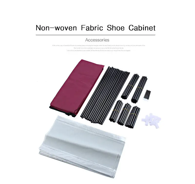 10 Layers Non-woven Fabrics Large Shoe Rack Organizer Removable Shoe Storage Organizer Home Furniture Shoe Cabinet Zipper Rack