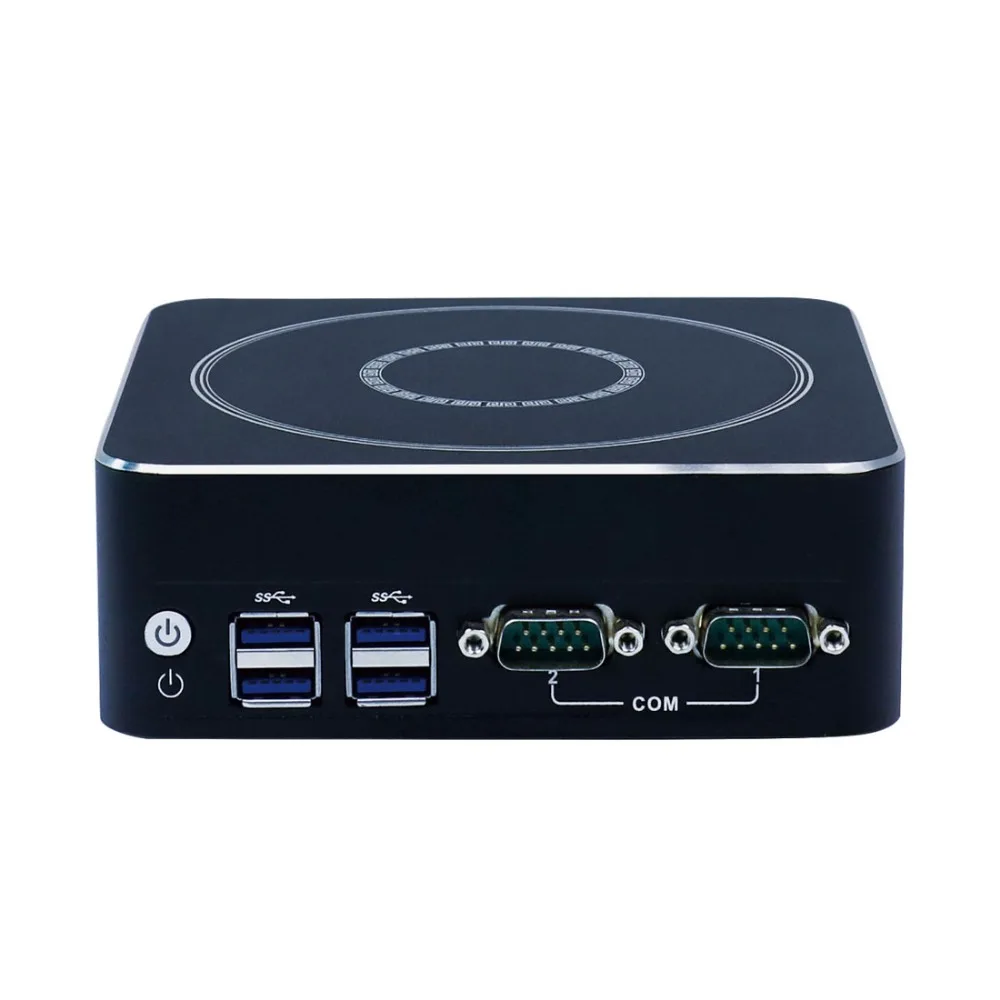 Inte Core i7 7500U DDR4 мини-ПК Intel HD Graphics620 Windows 10 Kaby Lake мини настольный компьютер HTPC DP+ HDMI+ 2* COM Промышленные ПК