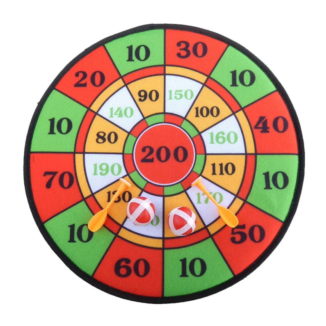 Sports Toys Fabric Dart Board Set Kid Ball Target Game For Children Security Toy Gifts New
