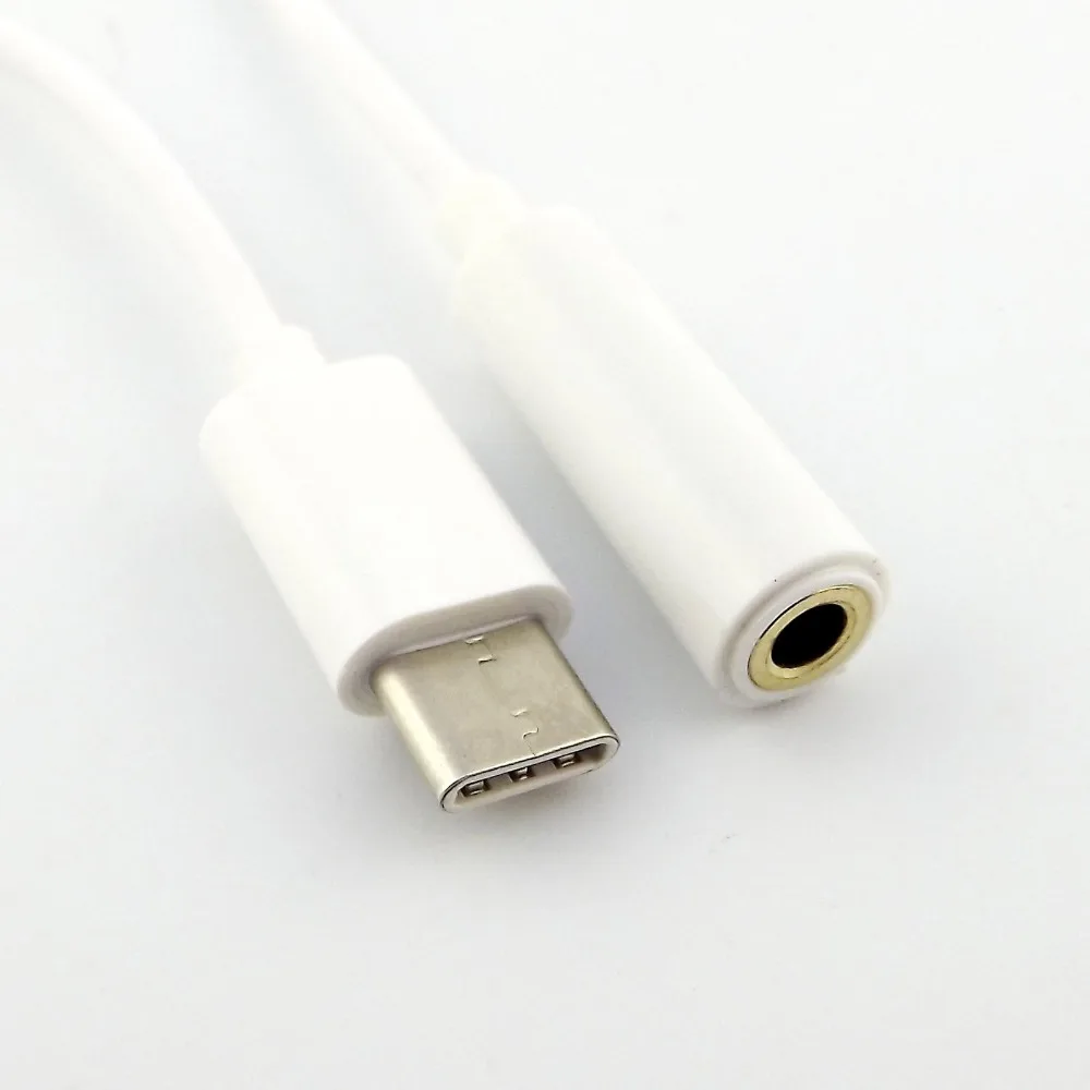 2 шт. USB 3 1 Type-C к 5 мм аудио динамик микрофон адаптер для Le Pro Max2 LeTV 15 см | Компьютеры и