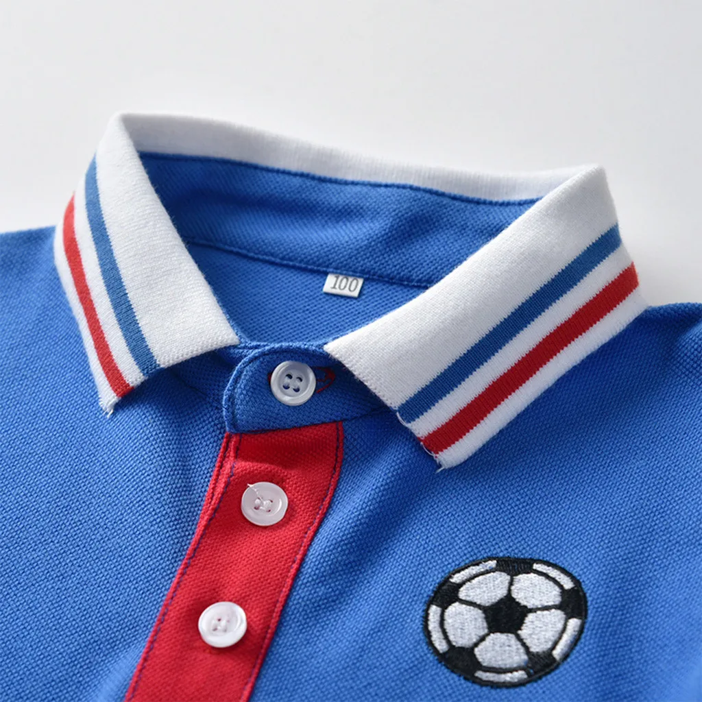 SAGACE Kids Boy Baby Gentleman Clothes Overalls Striped Football T-Shirt Tops Short Outfits Sets Clothing | Детская одежда и обувь