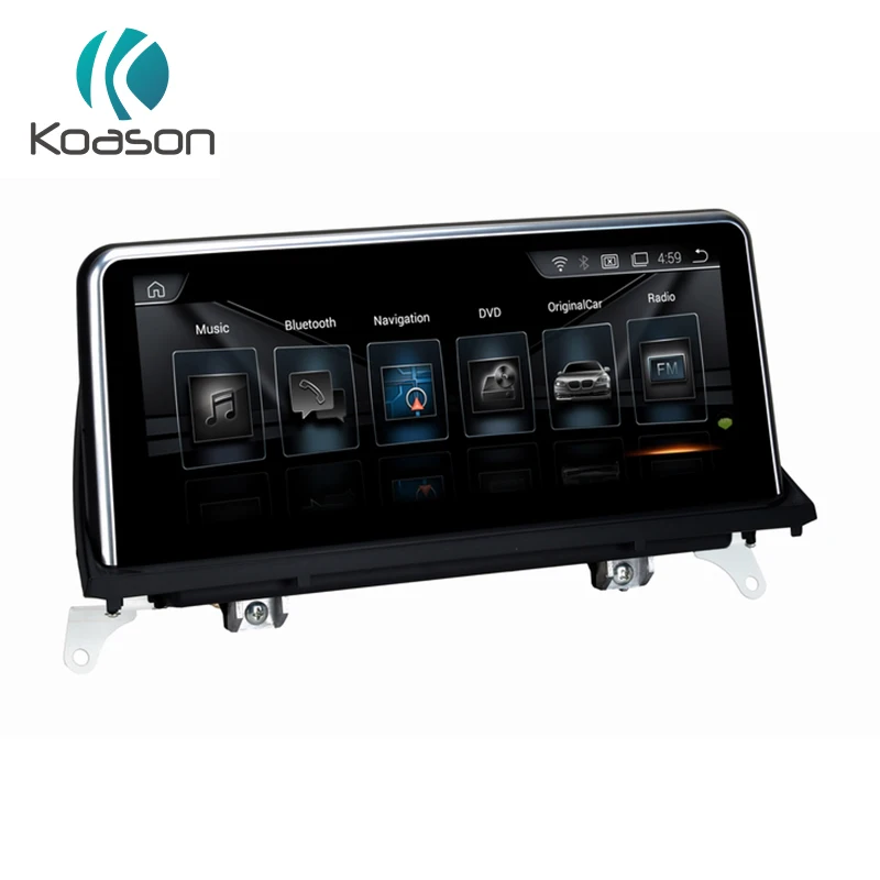 Koason 10 25 &quotips Экран Android 7 1 для BMW E70 E71 X5 X6 Bluetooth Wifi gps навигации автомобиля видео