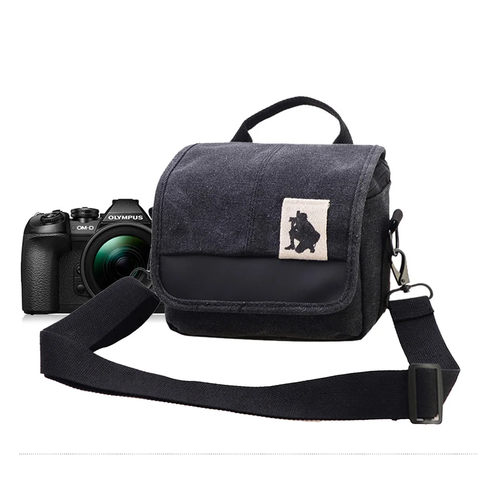 Холщовая Сумка Для камеры Olympus EPL5 EPL6 EPL7 E-PL5 E-PL6 E-PL7 ep5 em10 EM5 MarkII E-M5 E-M10 SLR сумка через