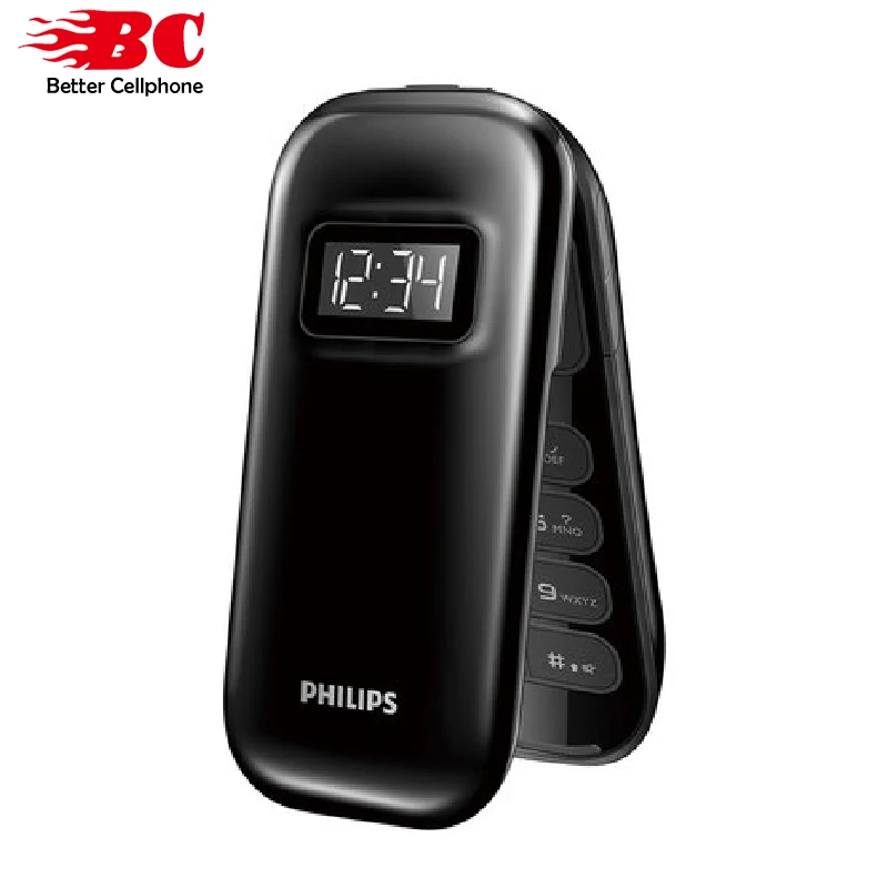 Оригинальный Philips E320 откидная крышка клавиатура телефон MTK 2 6 дюймов 1000 мАч FM