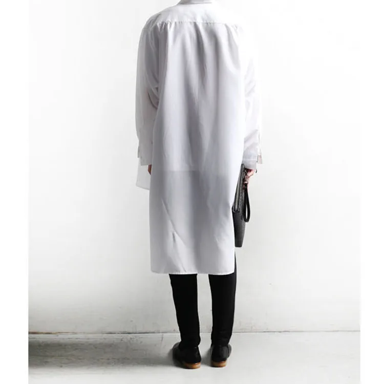 M ~ 4XL Новые Модные Длинные Короткие после долгого перед измерением Сплит личность