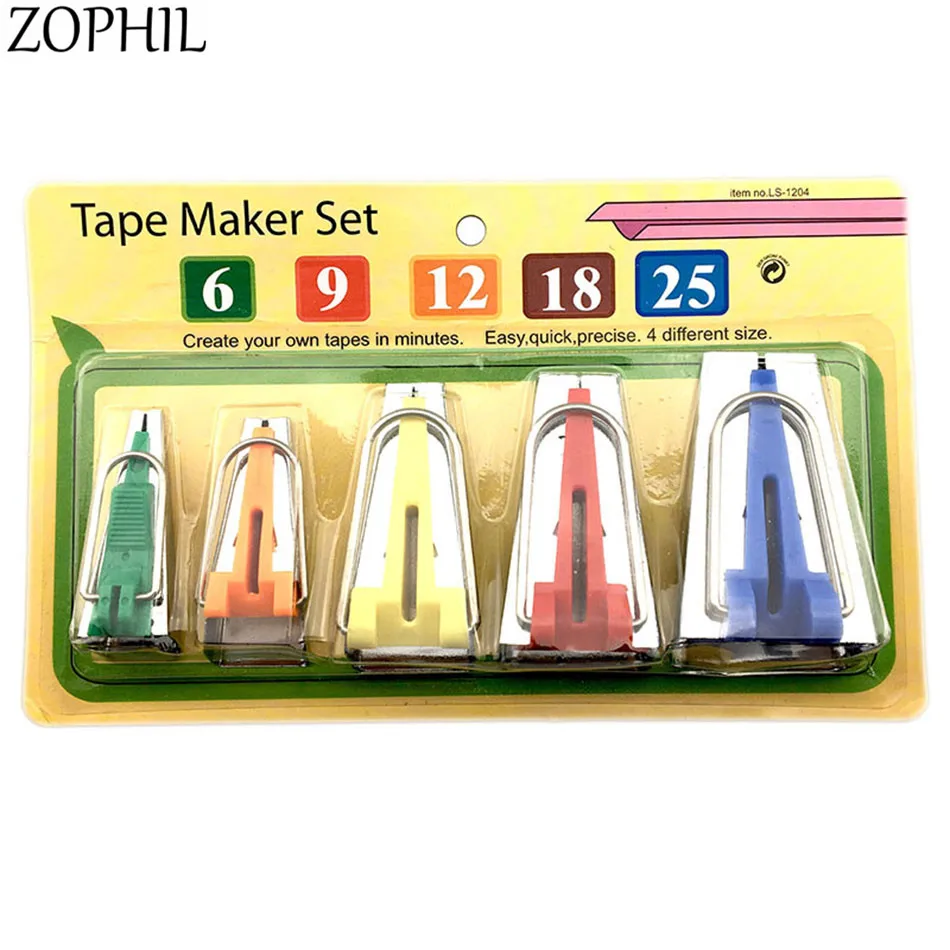 ZOPHIL 4/5 шт Мини прижимная лапка Швейные аксессуары наборы инструментов фиксаторы-4
