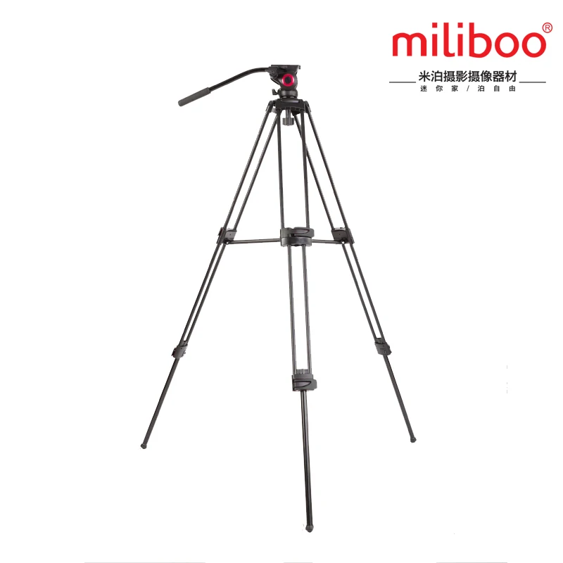 Miliboo MTT601A Профессиональный алюминиевый штатив подставка для Canon Nikon Sony DSLR камер
