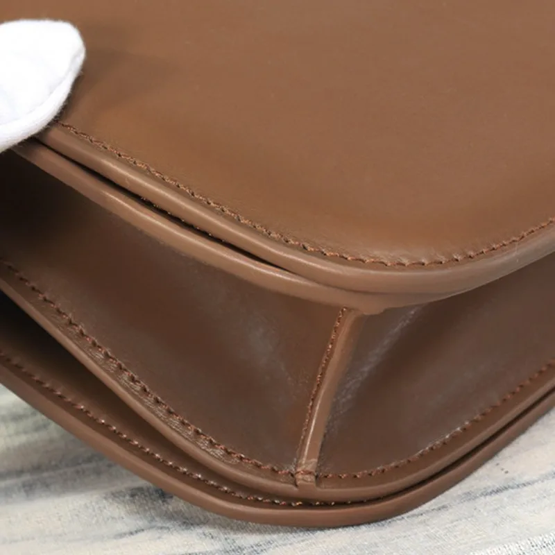 Новая брендовая кожаная женская сумка тофу дизайнерская роскошная Повседневная