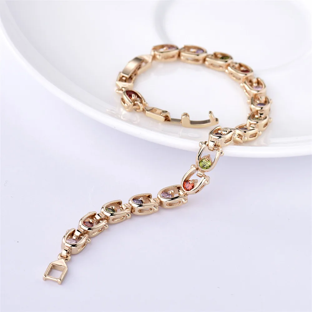 Женский браслет MOLIAM модный высокого качества из фианита AAA для помолвки и