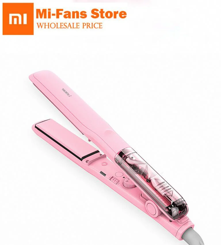 Профессиональный паровой выпрямитель для волос Xiaomi Yueli, бигуди для салона личного использования, для укладки волос, 5 уровней, регулируемая температура