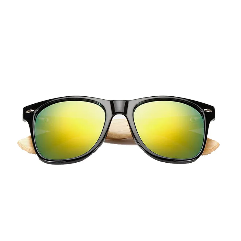 16 цветов деревянные солнцезащитные очки мужские бамбуковые женские брендовые