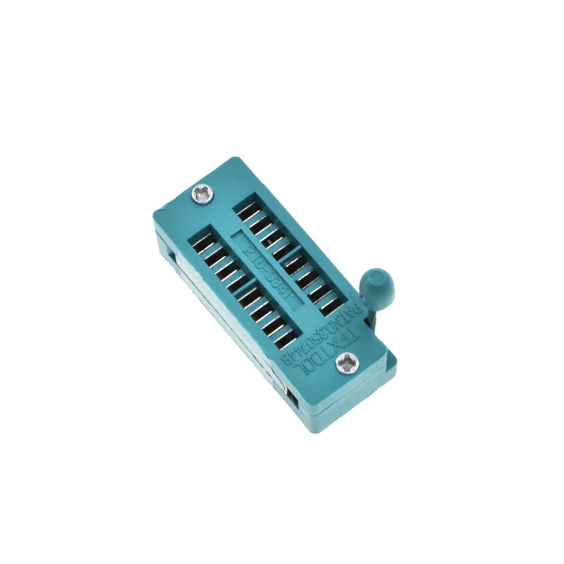 1 шт. Многофункциональный Универсальный ZIF DIP IC тестовая розетка Arduino 16/20/28/WIDE 28/32/40/черный 40 контактный вариант