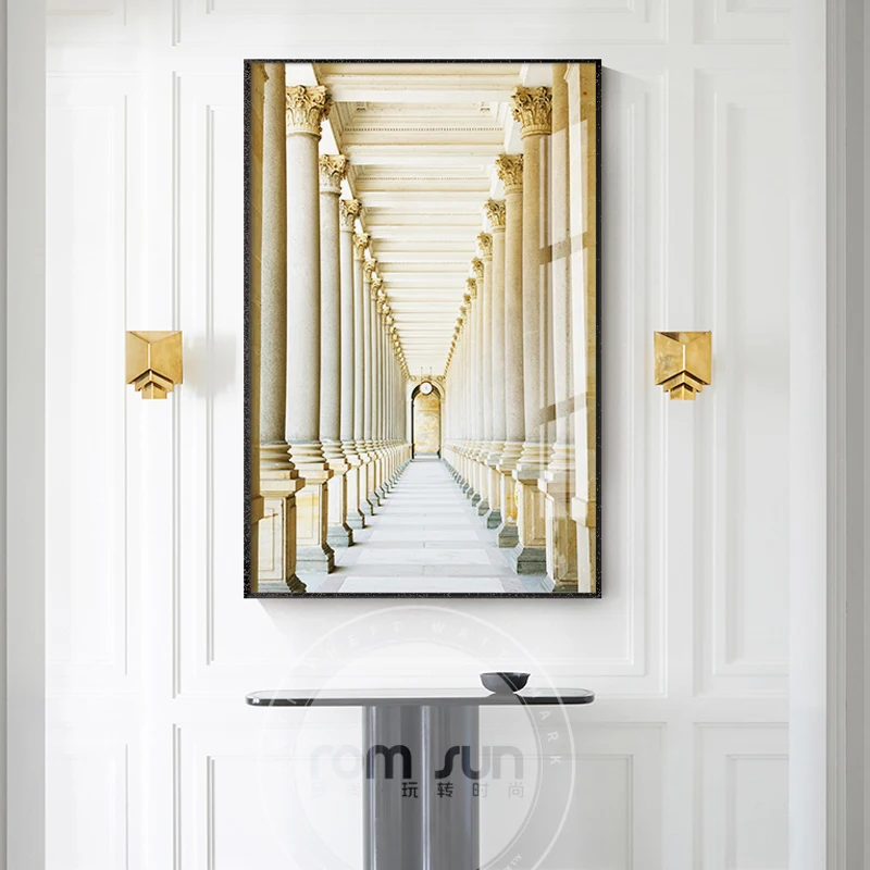 

Nordic Style Endless Gallery Canvas Painting Philosophical Poster And Print Wall Art For Living Room Big Home Cuadros Decoracion
