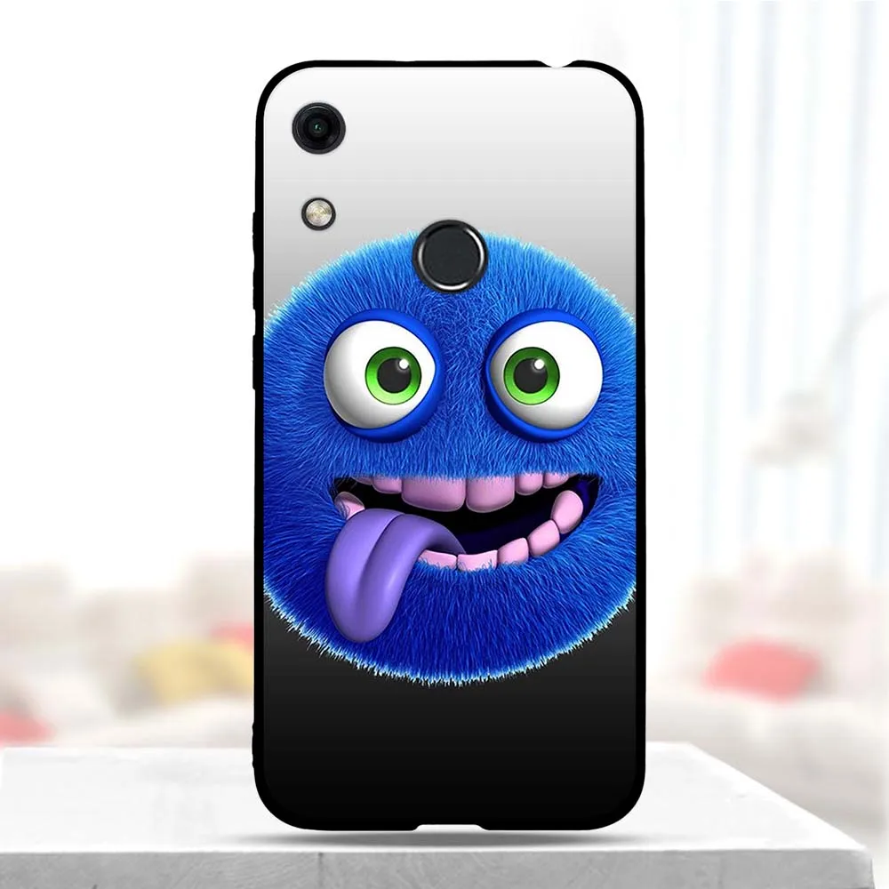 Чехол для Huawei Honor 8A силиконовый мягкий ТПУ симпатичная окрашенная задняя крышка