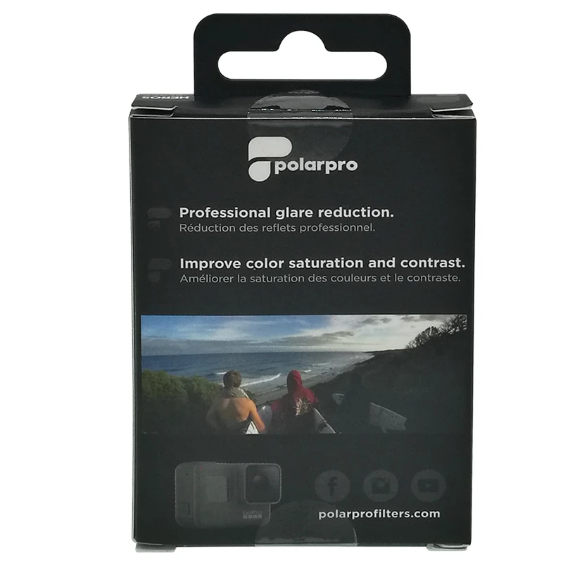 PolarPro поляризатор фильтр для GoPro Hero7/Hero6/Hero5 черный