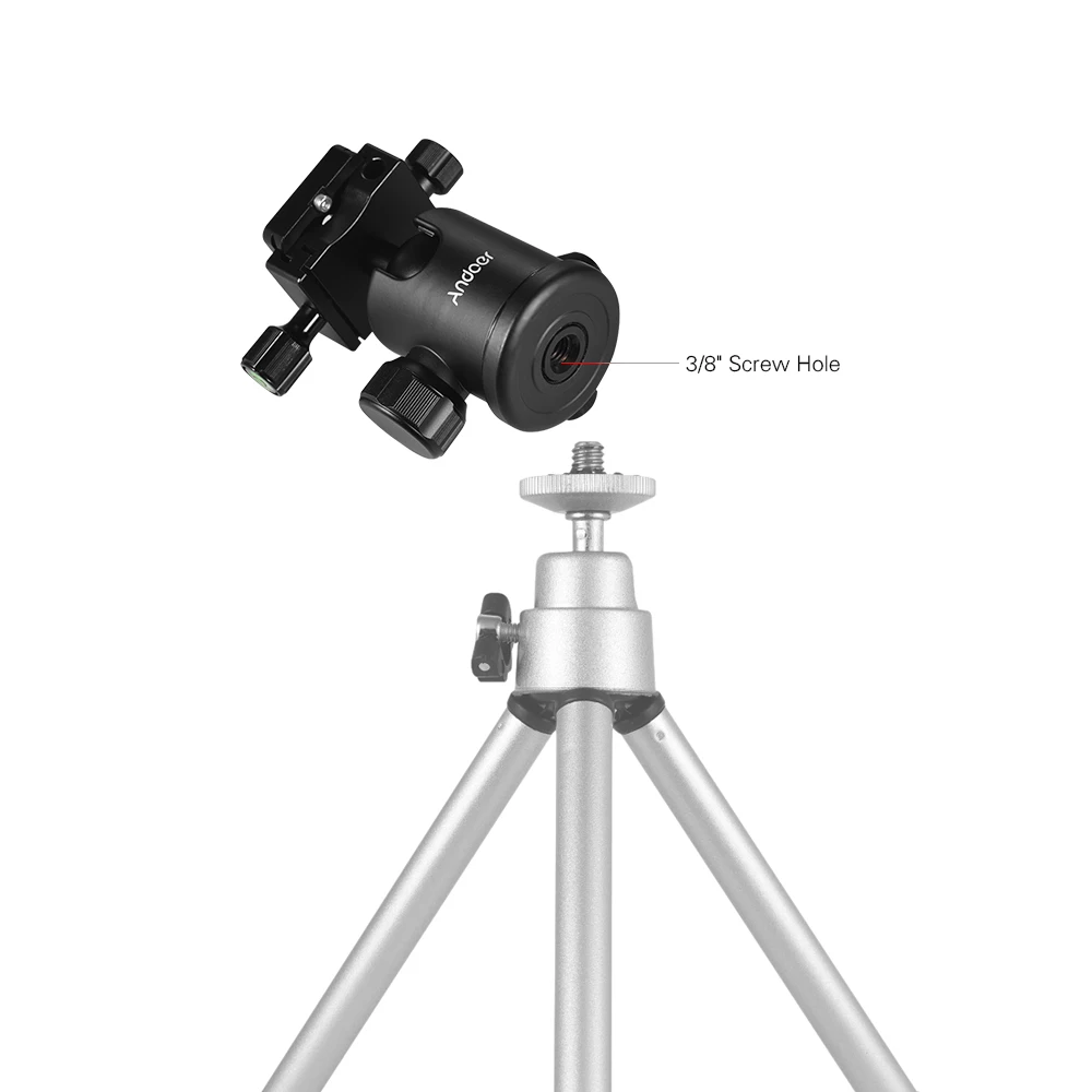 Ручка Andoer штатив с шаровой головкой вращающаяся на 360 градусов панорамная