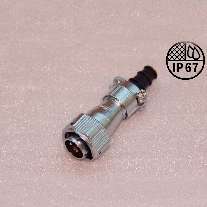 Original WEIPU WY28 Connector 2 3 4 7 10 12 16 17 20 24 26 Pin IP67 TI Sleeve Cable Male Plug | Обустройство дома