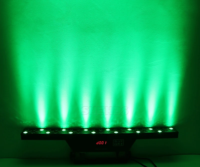 Высокое качество светодиодный настенный светильник 54x3 Вт RGBW DMX512 сценический