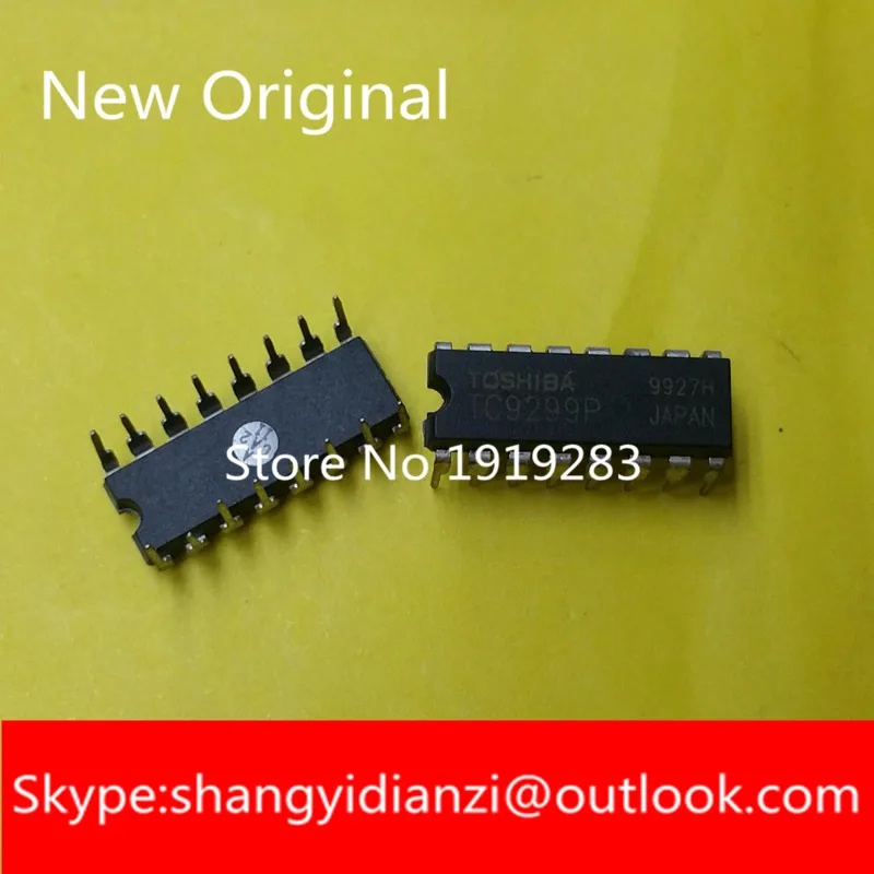 TC9299P (10 шт./лот) Бесплатная Доставка 100% Новый Оригинальный DIP-16 Компьютерный Чип и IC