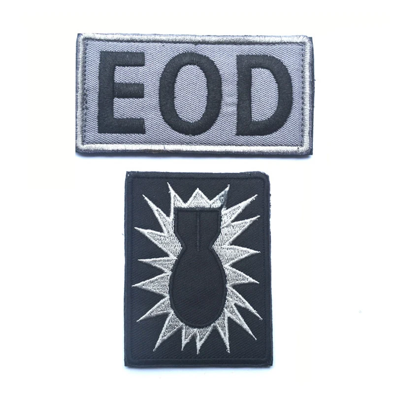 US The Hurt Locker EOD патч Сделай Сам эмблема значок для одежды Высокое качество вышитая