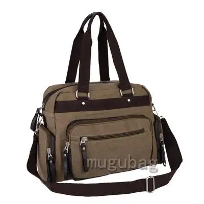 Large Capacity Thick Leisure Portable Fashion Canvas Bag Single Shoulder Crossbody Men And Women Travel | Багаж и сумки