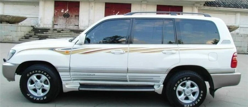 Высокое качество багажник на крышу для Тойота Land Cruiser LC100 FJ100 1998-2007 Авто Топ