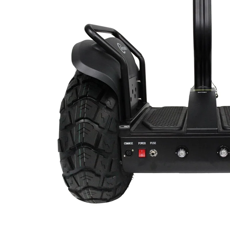 Гольф версия внедорожные 2 ух колесный электрический самокат с поручнем|wheel electric