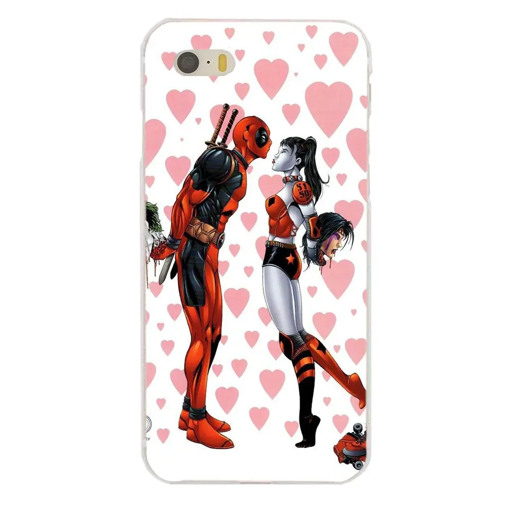Для Xiaomi Mi3 Mi4 Mi4C Mi4i Mi5 Mi 5S 5X 6 6X 8 SE A1 Max Mix 2 Note 3 4 TPU чехол аксессуары Аниме Дэдпул Марвел
