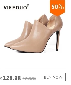 Vikeduo/ г., роскошные черные женские модельные туфли ручной работы; свадебные туфли; дизайн; женские туфли на высоком каблуке из натуральной кожи