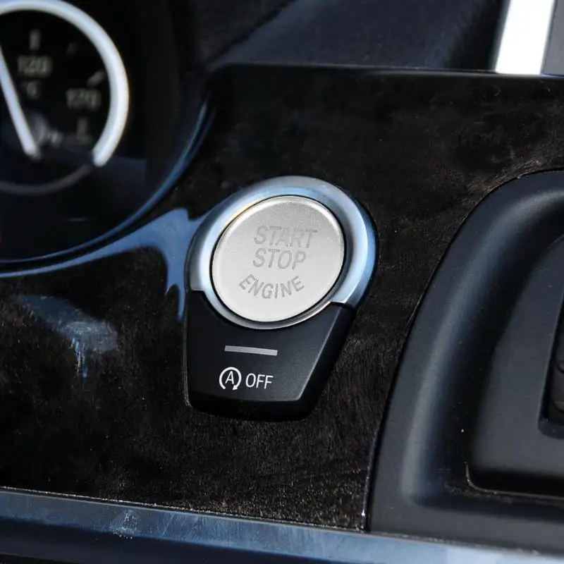 Замена ключа зажигания VODOOL крышка для автомобильного двигателя Onekey Start Stop BMW F/G Code