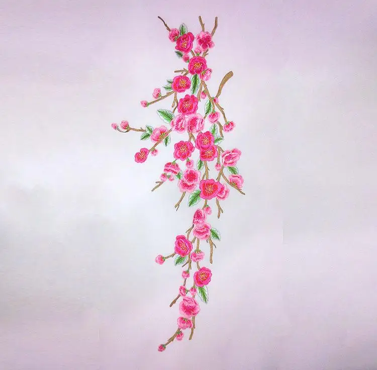 Аппликация кружевная без клея для платья или классической одежды 30 х75 см | Дом и