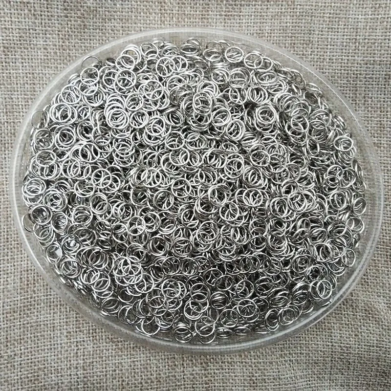 jump rings choker necklace connector Split ring Open Loops hooks clasp bracelet earrings making spacer beads charms findings diy | Украшения