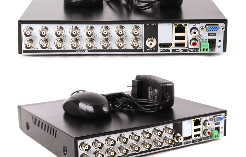 Домашний видеорегистратор AHD 1080P 16CH AHDH DVR 16 каналов 2 SATA HDD порт AHD DVR 16CH Гибридный: 8CH AHDH 1080P+ 8CH IP 1080P