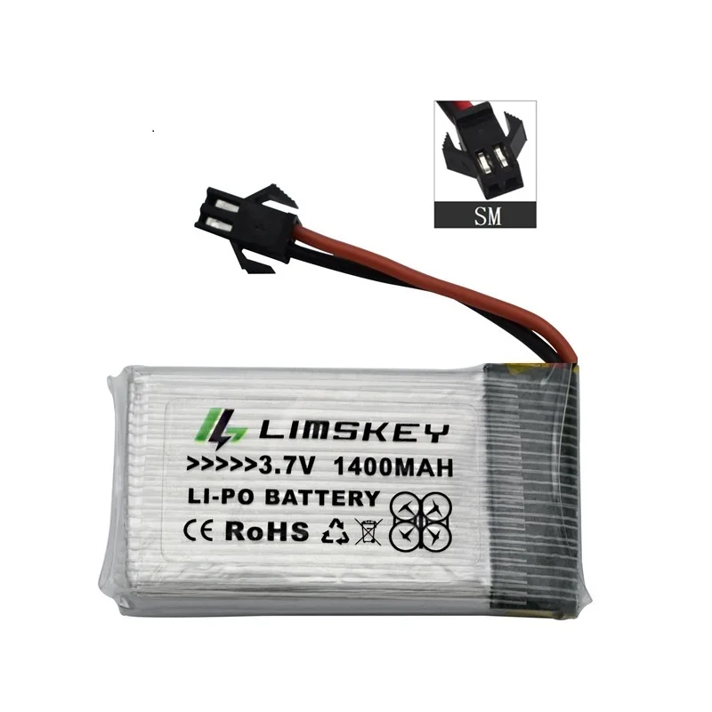 1400 мАч 3,7 в lipo Батарея для SYMA X5 X5S X5C X5SC X5SH X5SW M18 H5P HQ898B HQ859B H11D H11C T64 T04 T05 F28 F29 T56 T57 Батарея