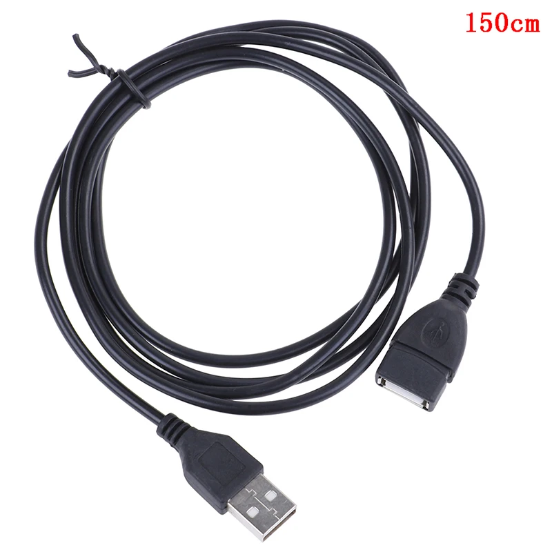 Кабель удлинитель 80/150 см USB 2 0 со штекером на гнездо для синхронизации данных