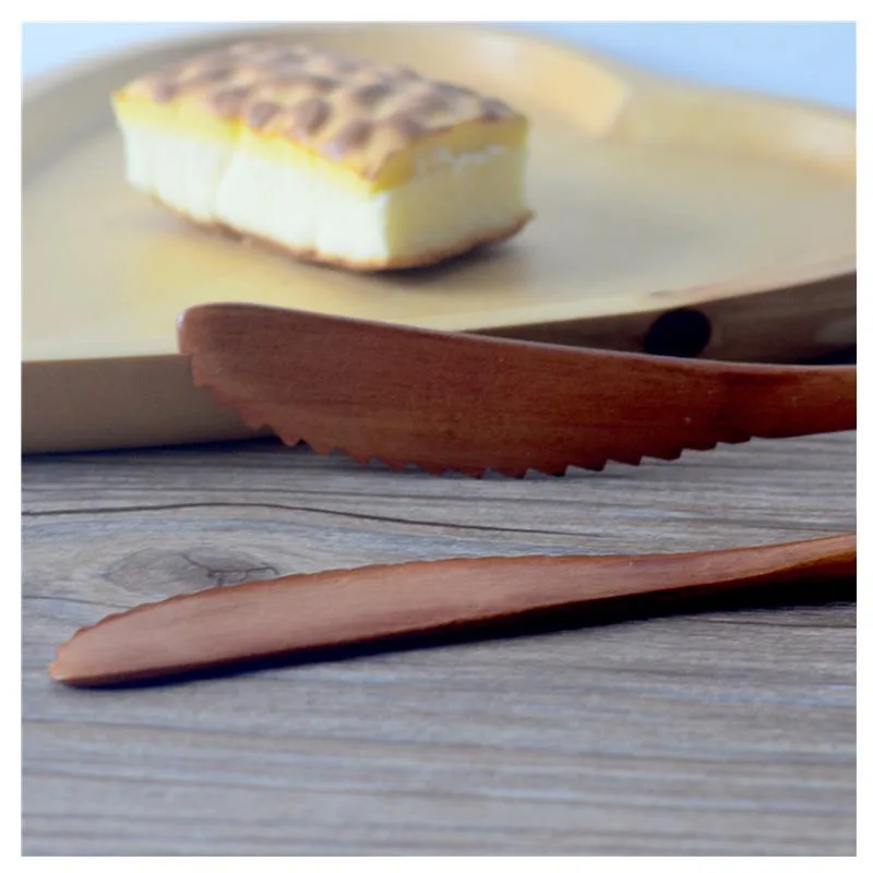 Оригинальный деревянный нож для масла AIRCHR в японском стиле фруктового торта сыра