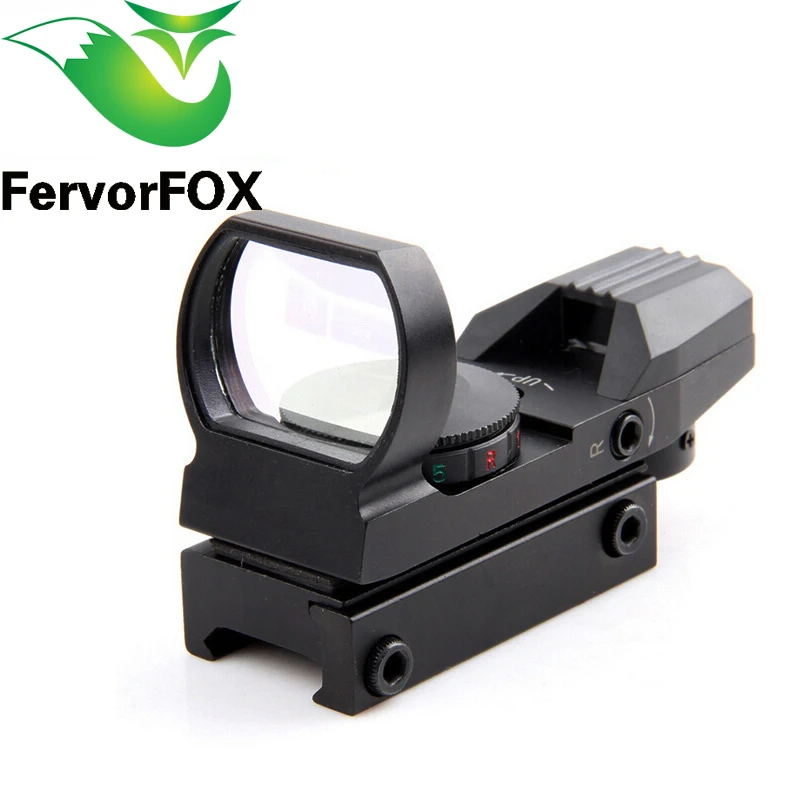 20mm Rail Riflescope Hunting Optics Holographic Red Dot Sight Reflex 4 Reticle Tactical Scope Gun Accessories | Спорт и развлечения