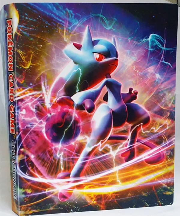 Новая коллекция для Pokemon cards альбом книга для Пикачу Топ загруженный список игральных карт держатель Альбом детские игрушки 112 карт