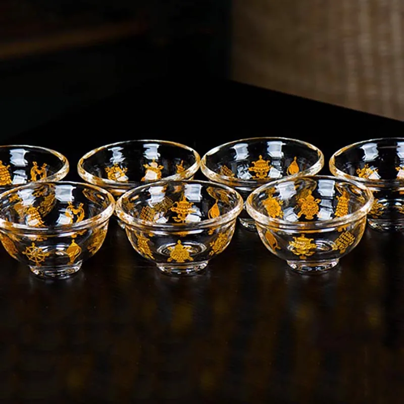 7 шт./лот очаровательные буддийские миски для воды бутылки бутиковые украшения