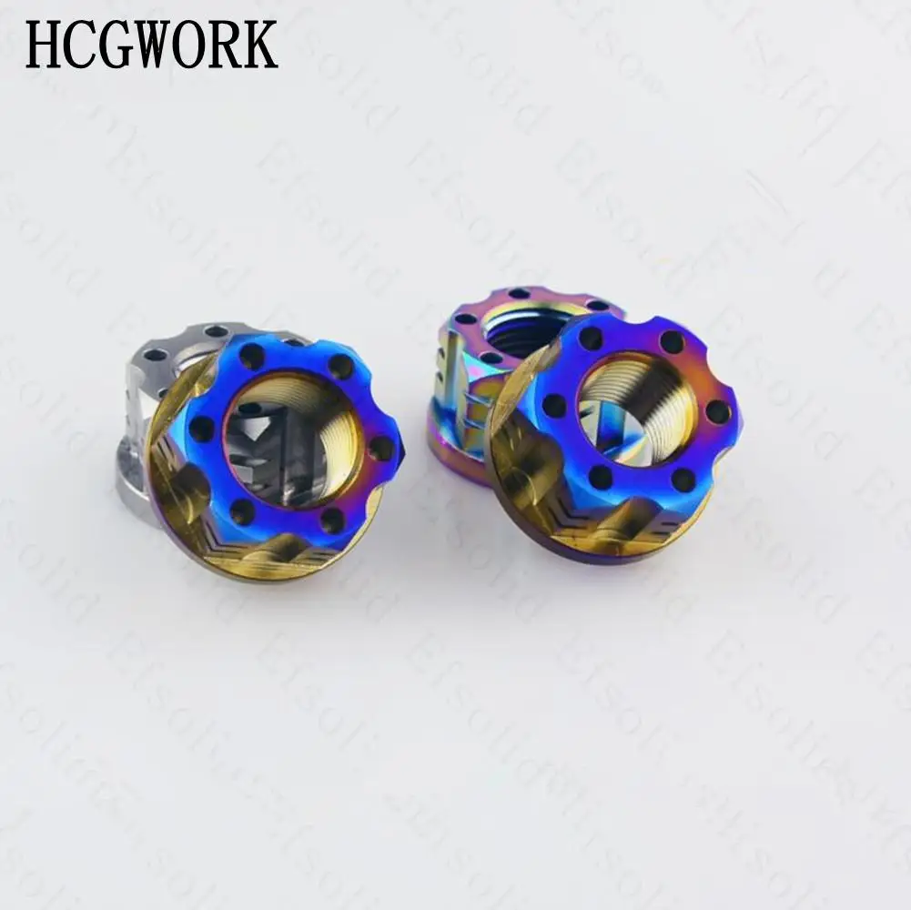 Титановая осевая гайка для мотоцикла M16/m18/m20 * 1 5 p электрической моторной оси Beauty