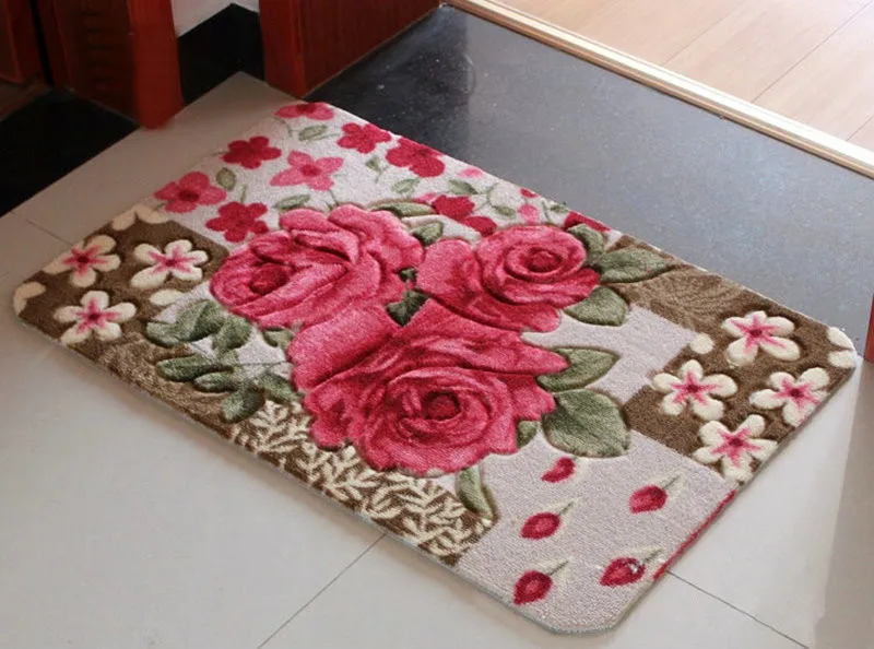 Безвкусные Нескользящие коврики с присоской для машинной стирки спальни