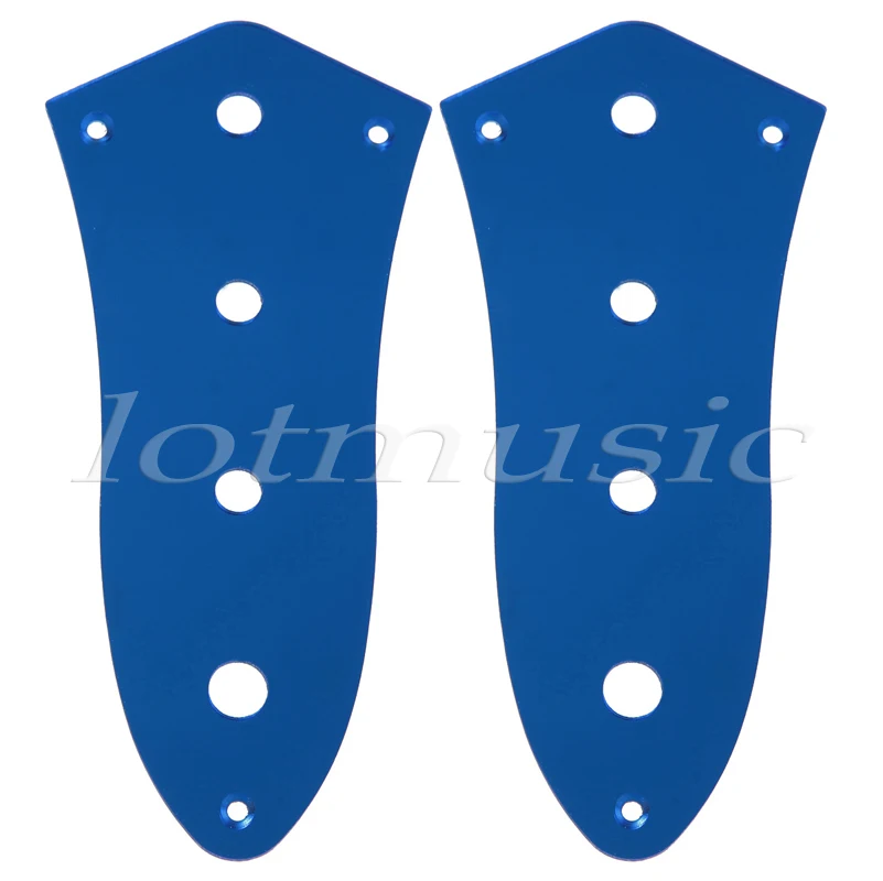 2 шт. синяя зеркальная поверхность управления Пластина для джазовых басов