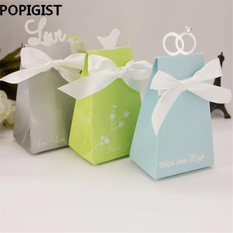 

Свадебные коробочки Tiffany голубое АЛМАЗНОЕ КОЛЬЦО, свадебные сувениры, подарки для торжеств и вечерние Ринок