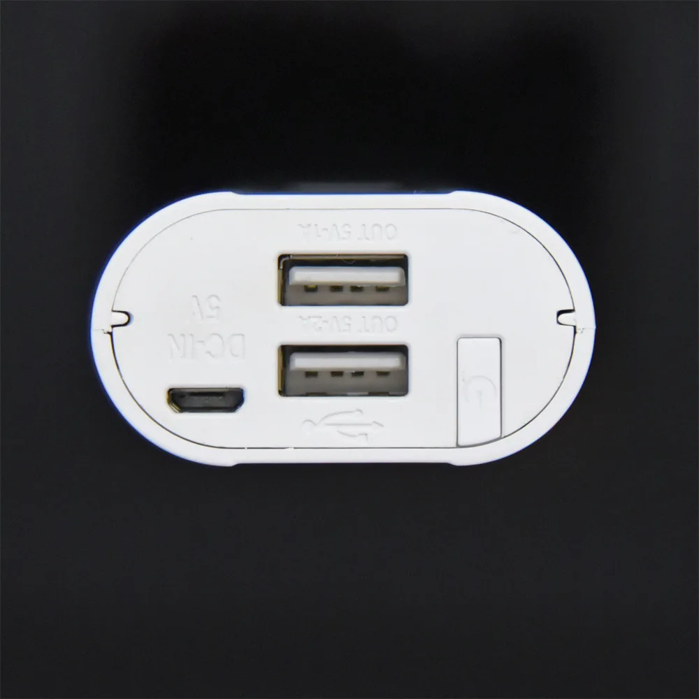 SoShine E4 lcd Универсальный 2 слота 18650 зарядное устройство мобильный блок питания USB кабель