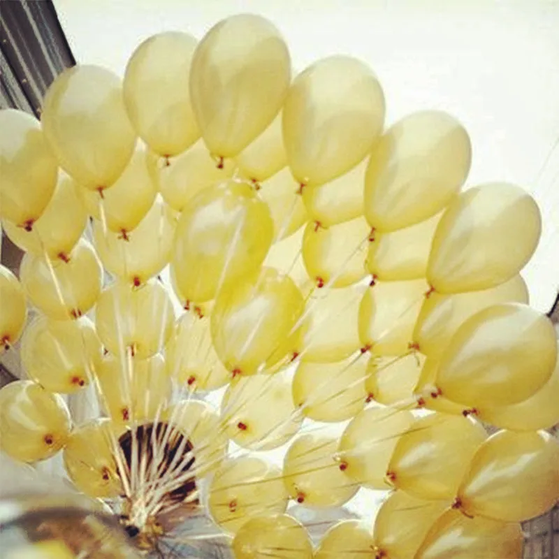 Вечерние Декорации шарики 30 шт./лот Толщина розово золотые латексные шары