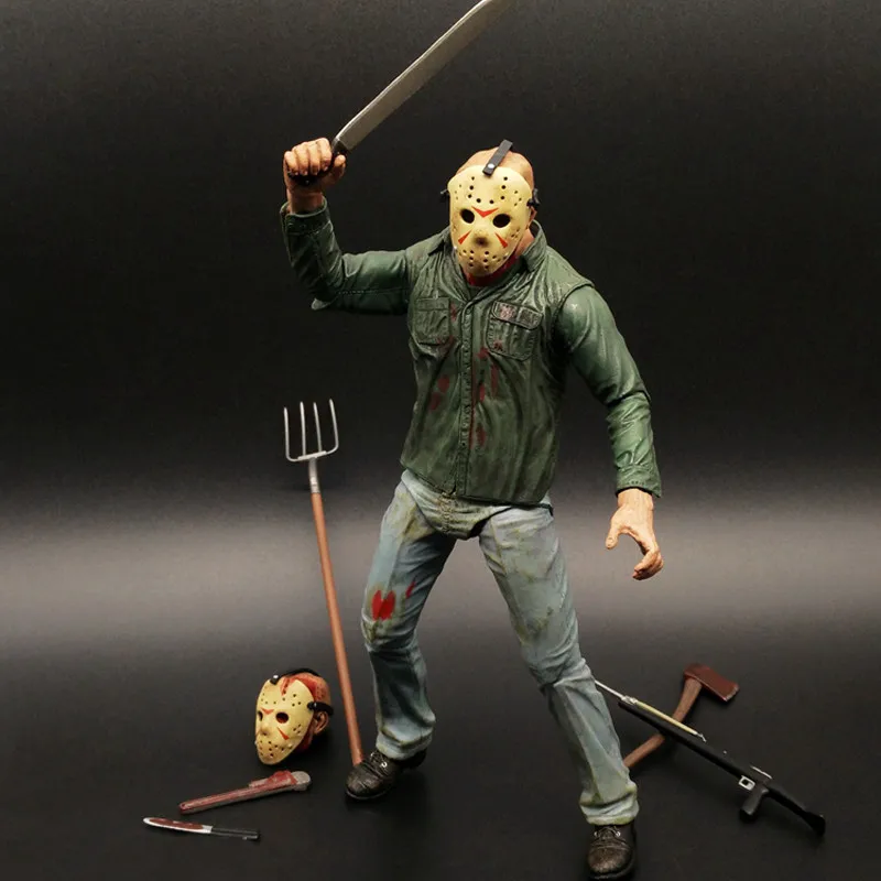 NECA Friday 13th Jason 2009 Remake Voorhees Deluxe Edition Ultimate фигурка игрушка ужас подарок