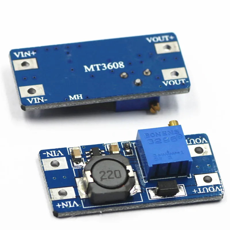 Повышающий преобразователь постоянного тока 2 шт. Модуль питания а с в 24 на выход 5