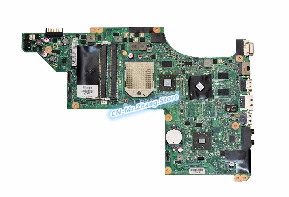 SHELI для HP DV7 4000 материнская плата ноутбука 630834 001 DAOLX8MB6E1 DDR3 HD6550M GPU|Материнские платы