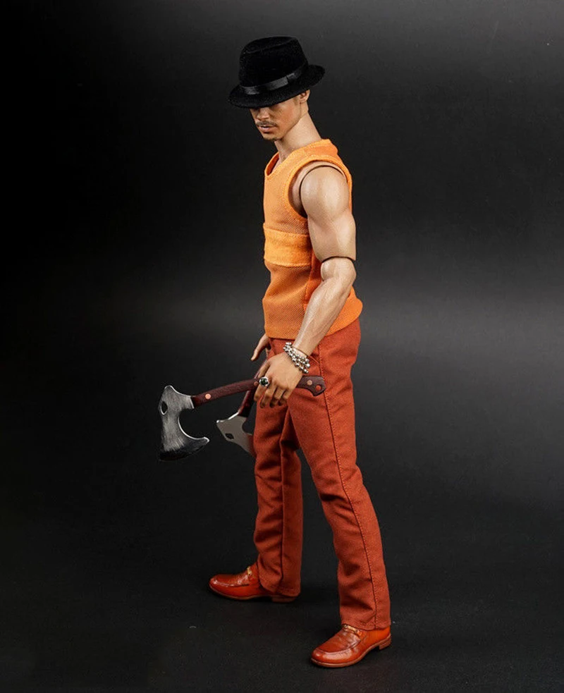 1/6 весы игрушка 1:6 ручной работы Нержавеющая сталь твердой древесины Тактический