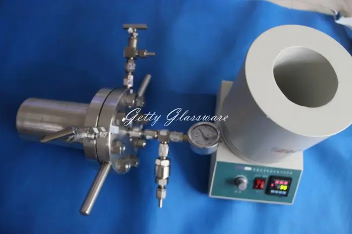 Автоклавный реактор с гидротермическим синтезом объемом 150 мл фотоэлемент